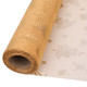 25m x 29cm Organza Roll - Gold Xmas Tree Print